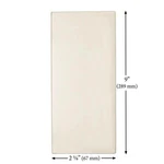 Regency Side Glass (9" X 2-5/8"): GF55-028-AMP. Fixed Price $44.95.