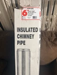 Selkirk Stainless Steel Insulated Chimney Pipe X 36. Fixed Price $145.00.