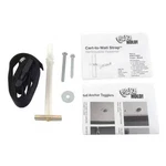 Quakehold! RW.CTW.B.1 Cart-to-wall Strap, Black. Fixed Price $22.99.
