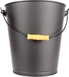 Pleasant Hearth 614 Fireplace Ash Bucket With Lid, Black. Fixed Price $24.86.
