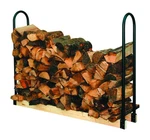 Panacea 15206 Black Powder Coated Steel Log Rack 44"H X 11"W 3"D. Fixed Price $87.86.