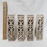 Set Of 4 Vintage Dearborn Radiant Ceramic Heater Grate X900-5-2. T-170 Lot #3. Fixed Price $55.00.