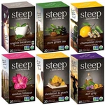 Steep By Bigelow Organic Tea Bags - 20/BOX 6/CASE (select Flavor Below). Fixed Price $44.99.