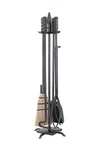 Minuteman Wright Design 5 Piece Wrought Iron Fireplace Tool Set. Fixed Price $247.07.