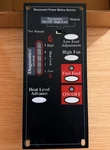 Breckwell A-E-401 C-E-401 Pellet Stove Control Board 5 Speed Digital Rpm Auger. Fixed Price $189.00.