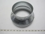 Hvac Heating & Reducer Adapter Duct Columbia 8" To 6" Glavanized Metal. Fixed Price $24.99.