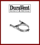 Duravent 6" Duratech Pipe- Wall Strap #6DT-WS New!. Fixed Price $54.99.
