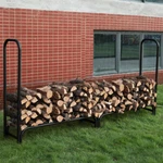 Xl 8FT Rustproof Outdoor Log Rack Firewood Holder Patio Steel Tube Stacker. Fixed Price $55.96.
