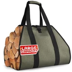 Water-resistant Firewood Carrier Bag 39.4"X18.5" Waxed Canvas Log For. Fixed Price $16.99.