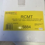 Ambient Rcmt Hand-held Remote Control Unit, On/off & Timer Operation W/ Lcd. Fixed Price $220.00.