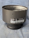 Duravent Pro 4" To 6" Chimney Adapter, Black #4PVP-X6. Fixed Price $89.99.