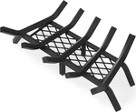 Good Gain Fireplace Grate With Ember Retainer, 20" Heavy Duty Steel Indoor, Ch. Fixed Price $82.67.