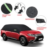 Universal New Suv Half-body Cover For Outdoor Water Proof Rain Snow Sun Dust. Fixed Price $27.99.