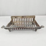 Antique Vintage Cast Iron Fireplace Grill Grate Wood Rack Log Holder. Fixed Price $235.00.