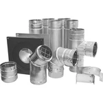 England's Stove AC-3000 Duravent 3PVL-KHA 3" Pellet Kit, Steel-stain. Fixed Price $427.72.