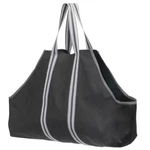 Firewood Carrier Bag Large 28 In. X 9 18 Black/gray. Fixed Price $20.40.