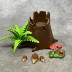 Playmobil 4194 Tree Stump, Mushrooms & Hedge Hogs Replacement Parts. Fixed Price $24.99.