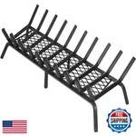 Good Gain Fireplace Grate Ember Retainer 32IN Heavy Duty Steel Indoor Chimney. Fixed Price $217.23.