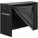 4FT Waterproof Firewood Log Rack Storage Cover With Zipper & Hook Loop Tape. Fixed Price $24.96.