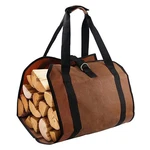 Huijubao Waxed Canvas Firewood Carrier Bag, Heavy Duty Log Tote With Reinforc.... Fixed Price $32.17.