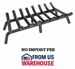 Minuteman FG6-27C 27IN Fireplace Grate 8 Bar Steel Tapered. Fixed Price $133.00.