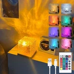 Ocean Wave Light Projector - 16 Colors, Remote Control, Touch Ambient. Fixed Price $27.99.
