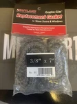 New Rutland NO.91 Grapho-glas Fiberglass 3/8" X 7' Replacement Gasket. Fixed Price $12.99.