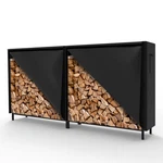 Walmann 8FT Firewood Rack With Cover, Heavy Duty Weather R.... Fixed Price $86.43.