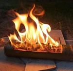 Natural Bamboo Fire Log Artisanal Portable Pit Eco-friendly. Fixed Price $16.99.