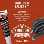 Jotul Wood Stove F3CB / Gasket Kit *free Shipping!*. Fixed Price $37.00.