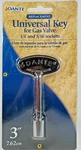 Dante Products Nky. 3 Cr, Universal Gas Valve Key, Sizes 1/4 And 5/16.. Fixed Price $10.49.