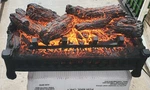 Pleasant Hearth 20"LIGHT-UP Faux Fireplace Log L-24 Led 120V Crackle Sound Works. Fixed Price $69.99.