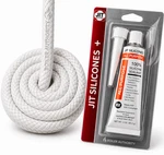 St. Croix Firebox Door Gasket Kit 7/8" 8' Fits Hastings Greenfield Pepin. Fixed Price $21.85.
