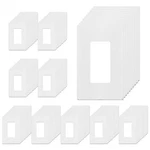 Wall Outlet Cover Gang 4.68 X 2.93 White Pack SP-D1-W100P Plates. Fixed Price $179.99.