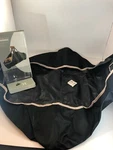 Open Hearth Black Firewood Log Heavy Canvas Tote Bag - New In Box. Fixed Price $10.99.