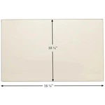 Osburn Rectangle Glass (16 X 1/8): SE34103. Fixed Price $179.95.