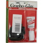 Rutland Fireplace + Stove Parts 3/8"X7' Rope Grapho-glas Replacement Gasket Kit. Fixed Price $18.00.