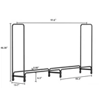 Outdoor Log For Fireplace Heavy Duty Pile Storage Racks. Fixed Price $92.37.