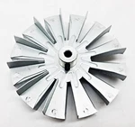 Harman, Harmon Combustion Fan Blade 5" Double Paddle 3-20-502221 AMP-50221. Fixed Price $14.75.