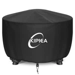Round Fire Pit Cover - Upgraded 600D Strong Tear And Uv Resistant, 100% Water.... Fixed Price $27.67.