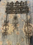 Antique French Apple Roaster Hand Wrought Iron Hearthside Cooking Tools. Fixed Price $1400.00.