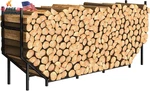 Ebeneze 5.9FT Firewood Rack Holder, Outdoor Indoor Heavy Duty Metal Stand,. Fixed Price $53.13.