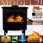 Buck Stove Model 21 Freestanding Wood Burning W/ Blower - Up 1800 Sqft. Fixed Price $2893.00.