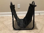 Doeworks Firewood Rack 17X16X20. Fixed Price $35.00.