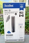 Duravent Double Wall Stove Pipe Dia. 29" 46" Telescoping 6DVL-46TA. Fixed Price $89.00.