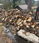 Split Hardwood Firewood Logs Bulk Lot For Pit, Barbecue, Chiminea. Fixed Price $15.95.