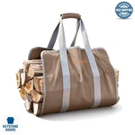 Heavy Duty Canvas Firewood Tote With Handles Foldable, Load-bearing Log Car.... Fixed Price $49.67.