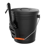 Ash Bucket With Lid Shovel Wood Stove Fireplace Tools Pure Garden. Fixed Price $43.82.