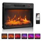 Home 1400W Embedded 26" Inch Electric Fireplace Insert Heater Log Flame W/remote. Fixed Price $80.79.