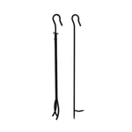 Style Selections Wood Stove Tongs And Poker Set 2-PIECE Fireplace Tools. Fixed Price $25.88.